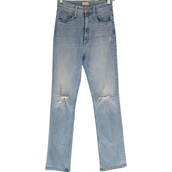 Mother High Waisted Rider Skimp Jeans in Dreamer - Picture 3 of 11